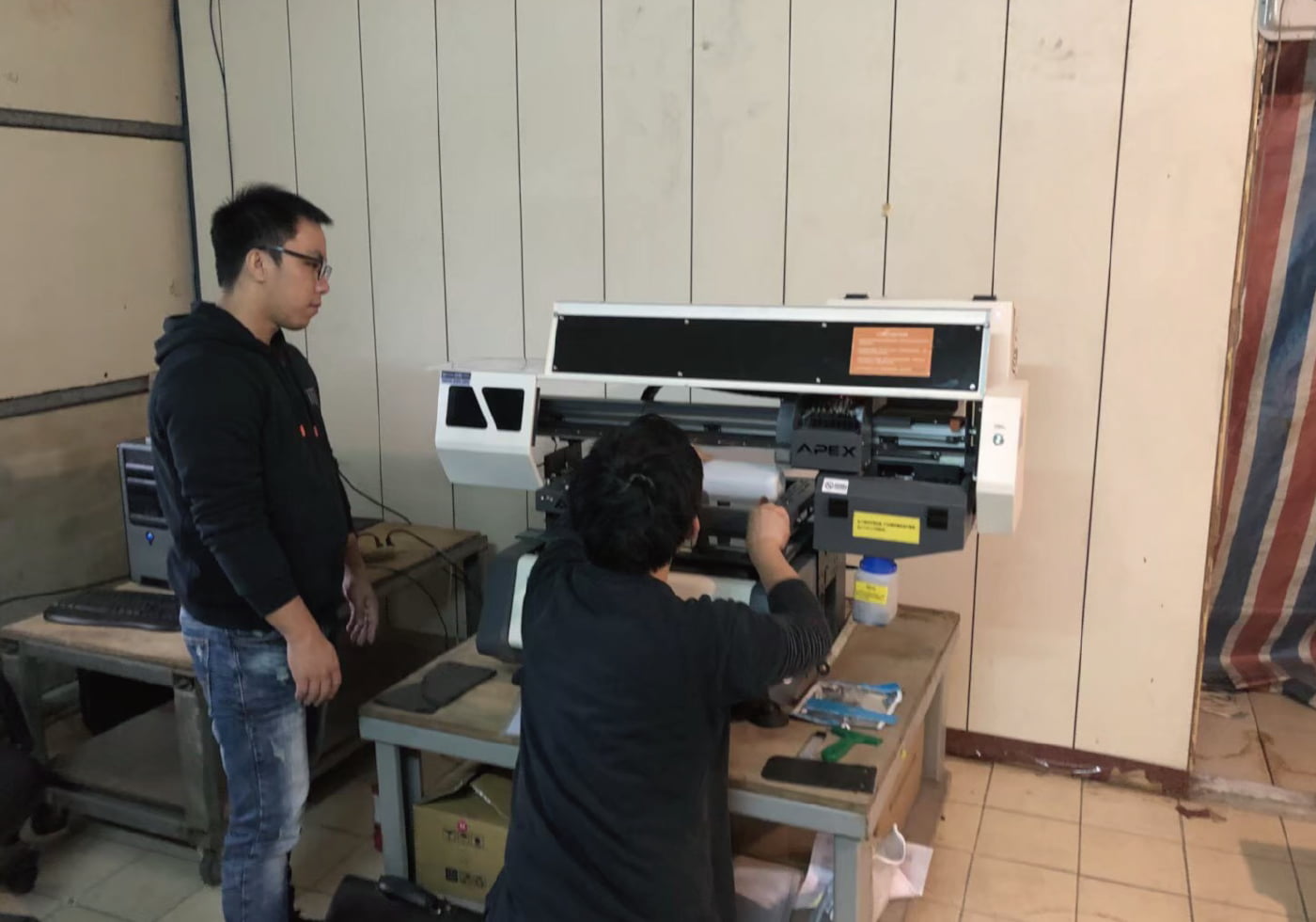 企業活動紀錄 花蓮大寬有限公司4060Uv直噴機交機 封面