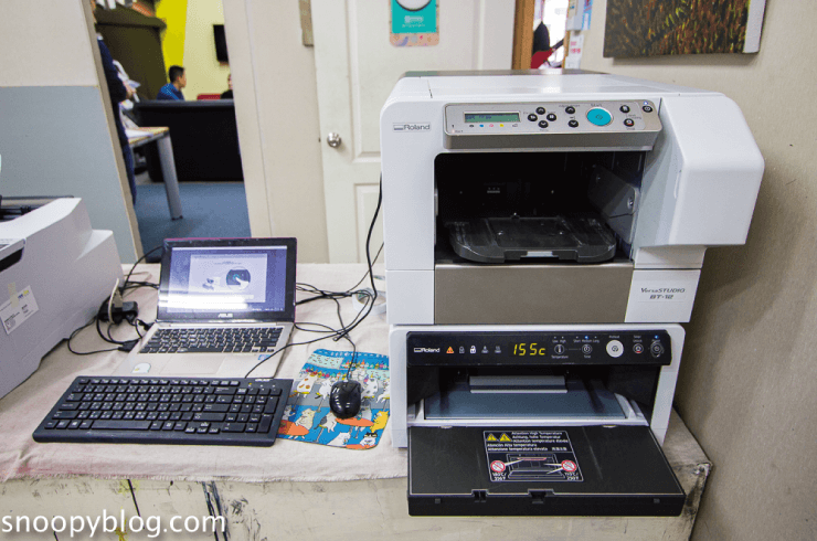 bt 12 desktop textile printing machine