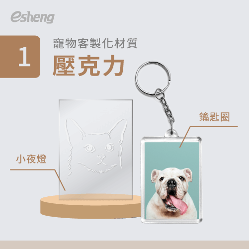 customized acrylic material for pets