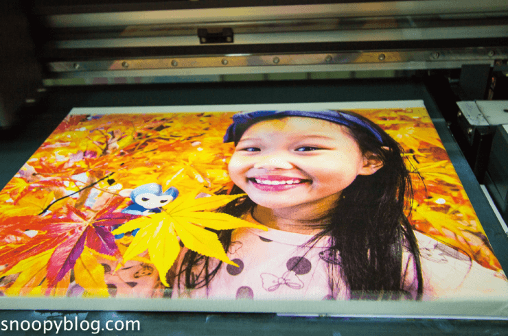 customized frameless picture printing
