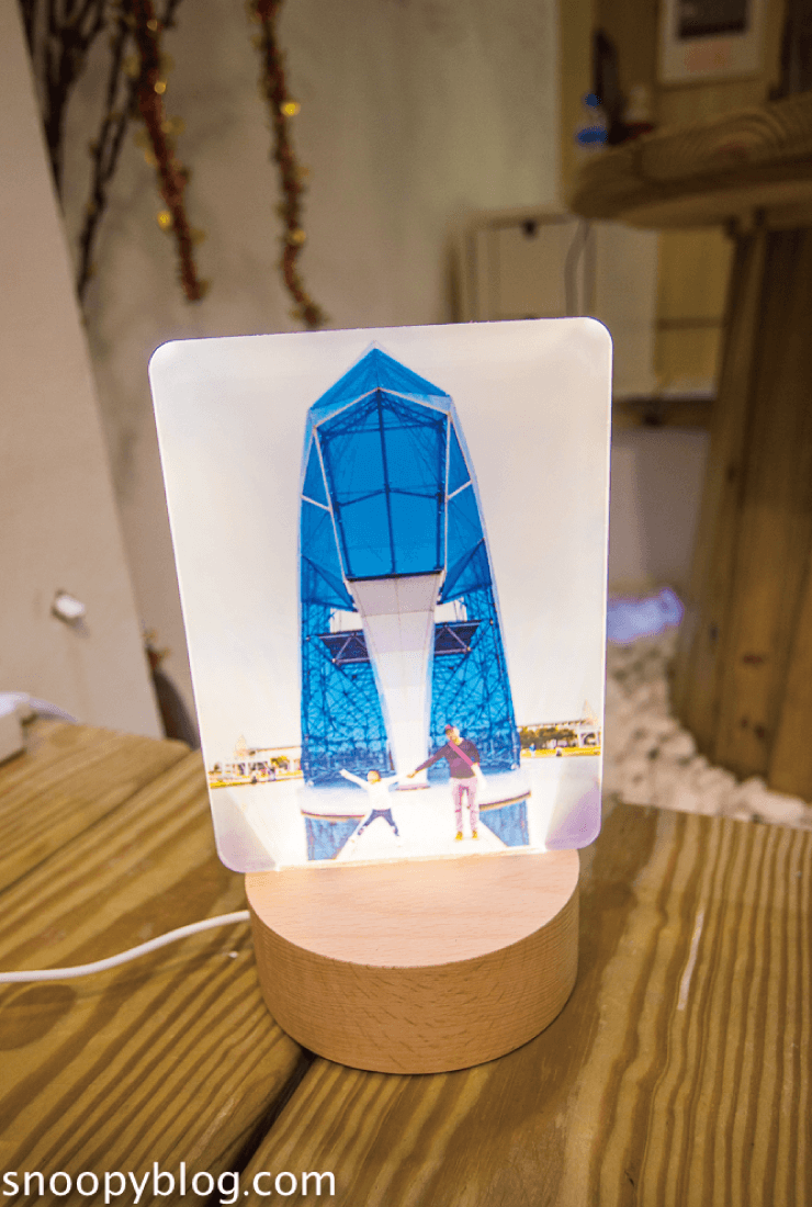 customized night light printing completed