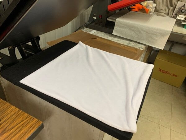 customized pillow printing process
