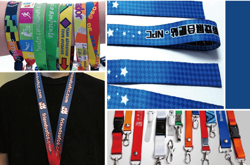 lanyard printed by heat press