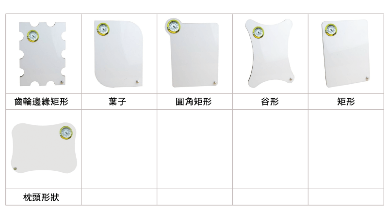 mdf clock types