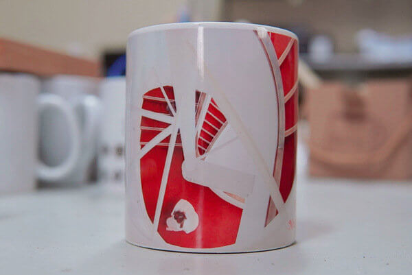 mug printing finished