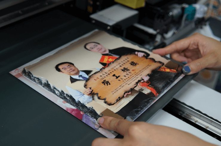 rock photo frame customized printing complete