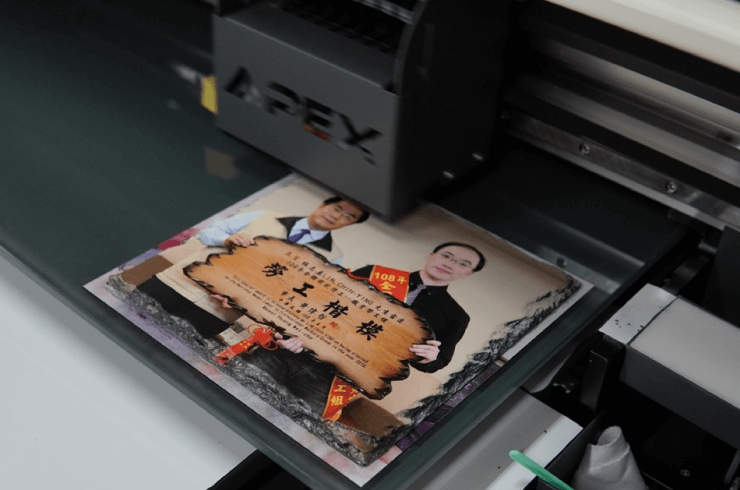 rock photo frame customized printing