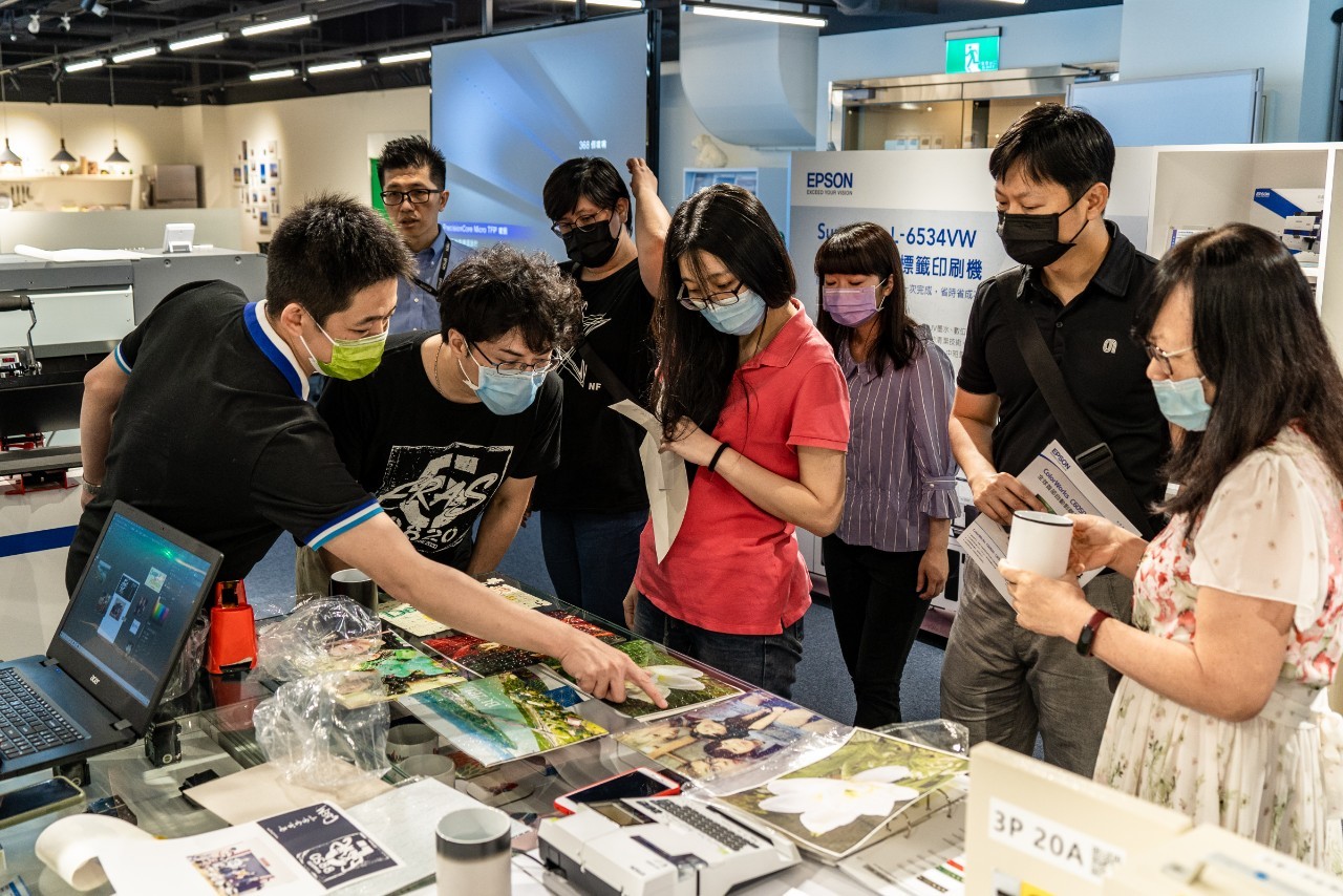 【輸出你的創意】EPSON SC-F130 新機體驗&文創商品製作課程活動落幕 Epson SC F130 新機體驗 210510 109