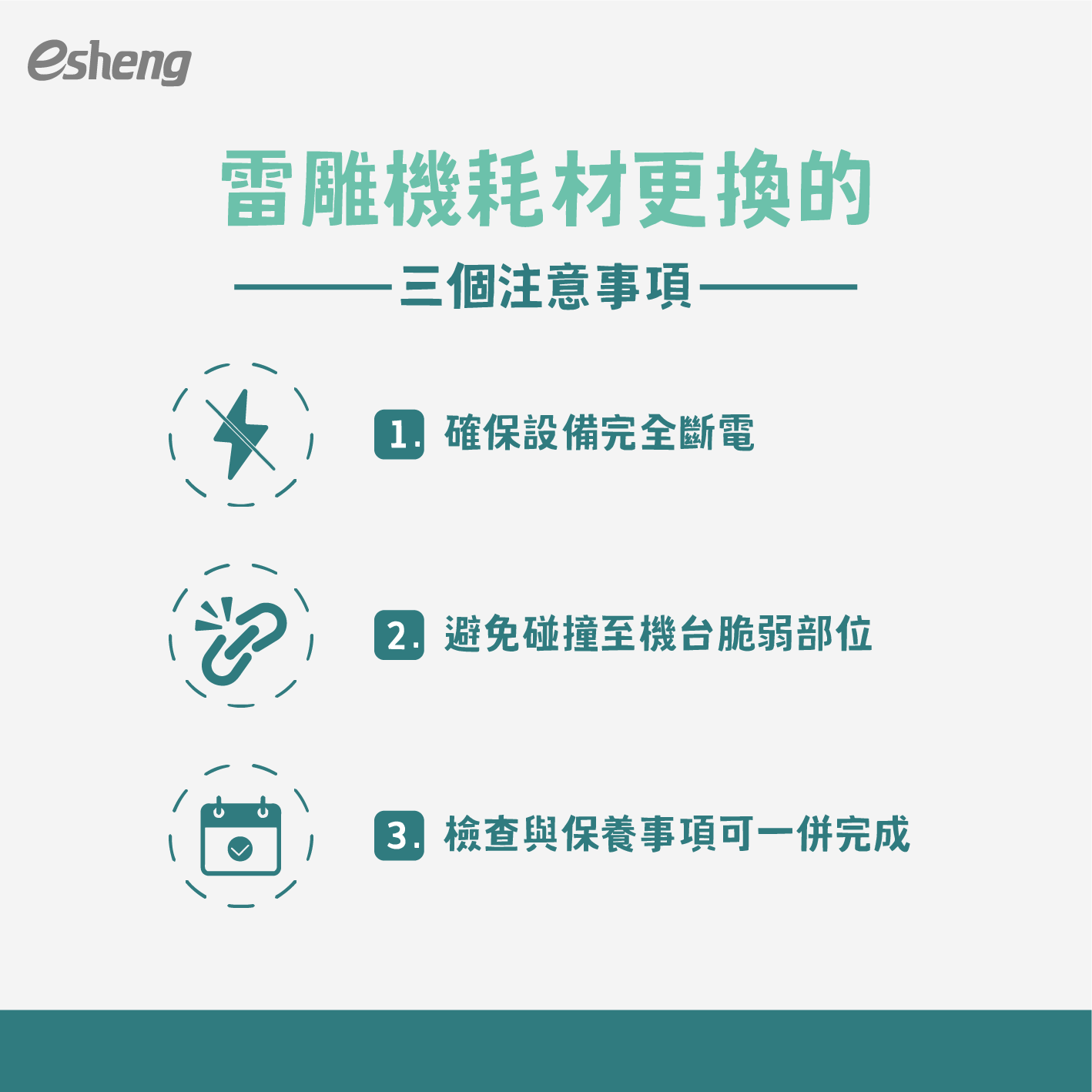 雷雕機耗材更換的三個注意事項