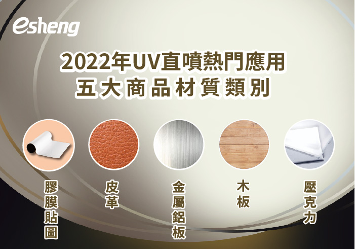 您目前正在查看 2022年UV直噴熱門應用五大商品材質類別！