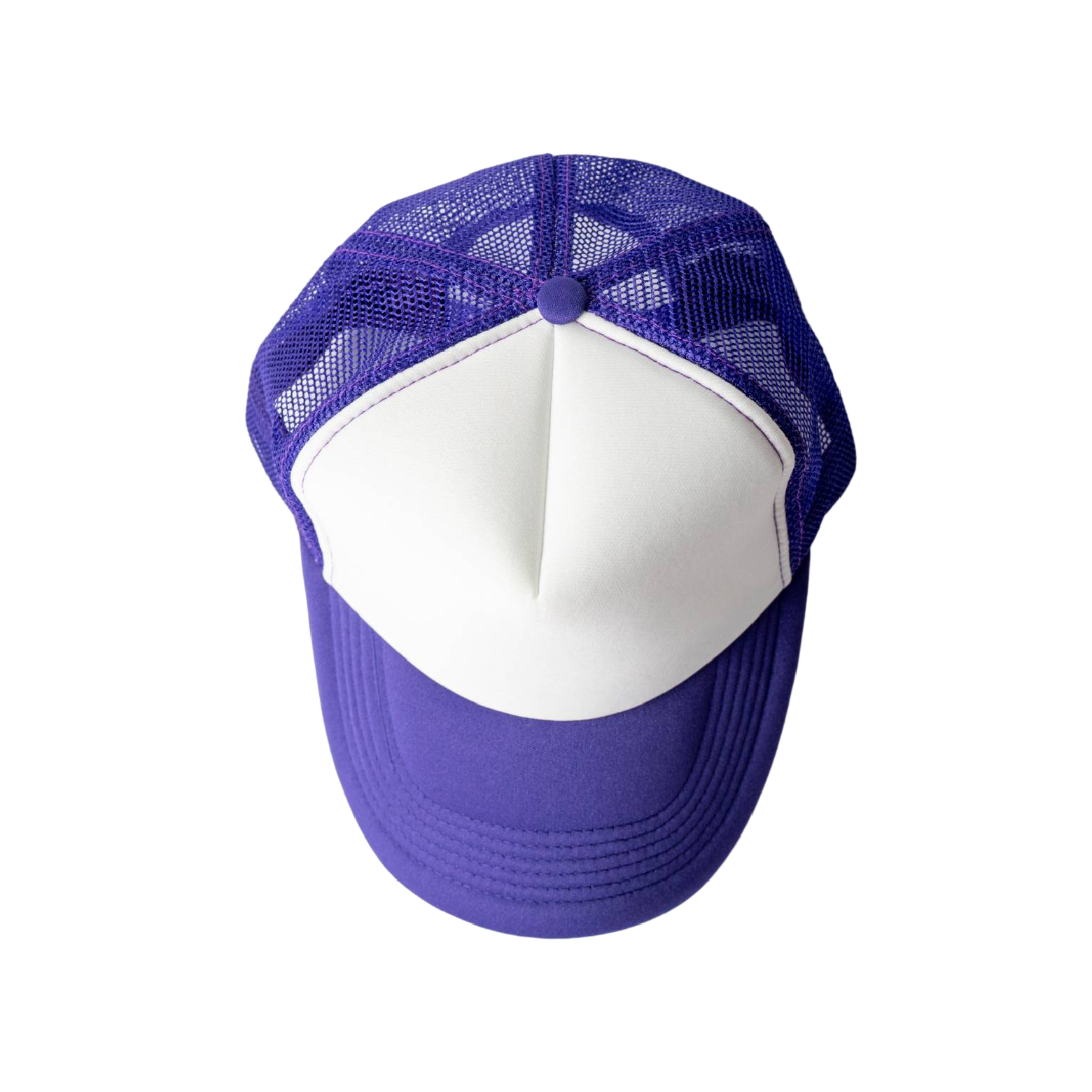 熱昇華空白網帽-紫色