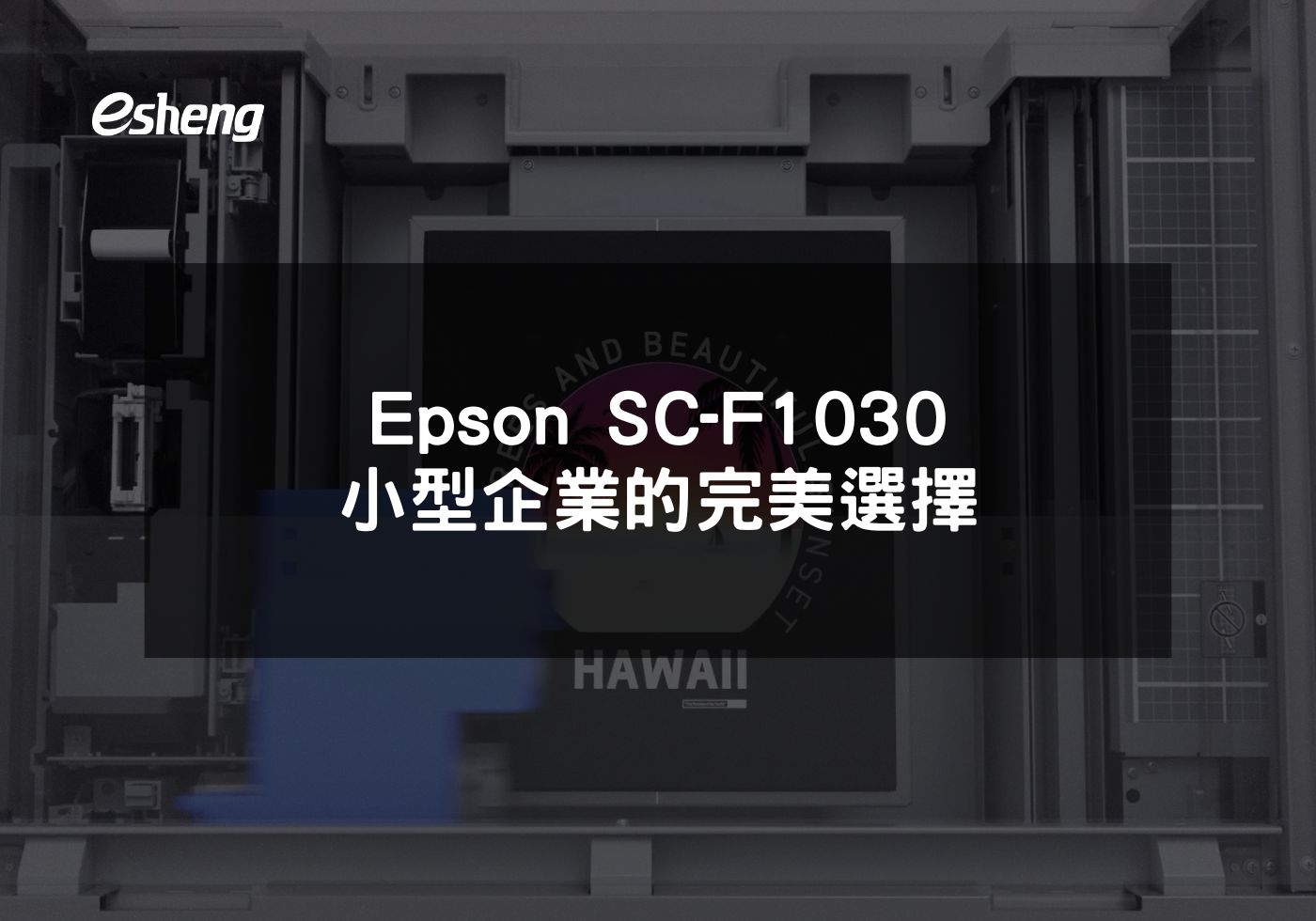 閱讀更多文章 Epson SC-F1030 小型企業的完美選擇