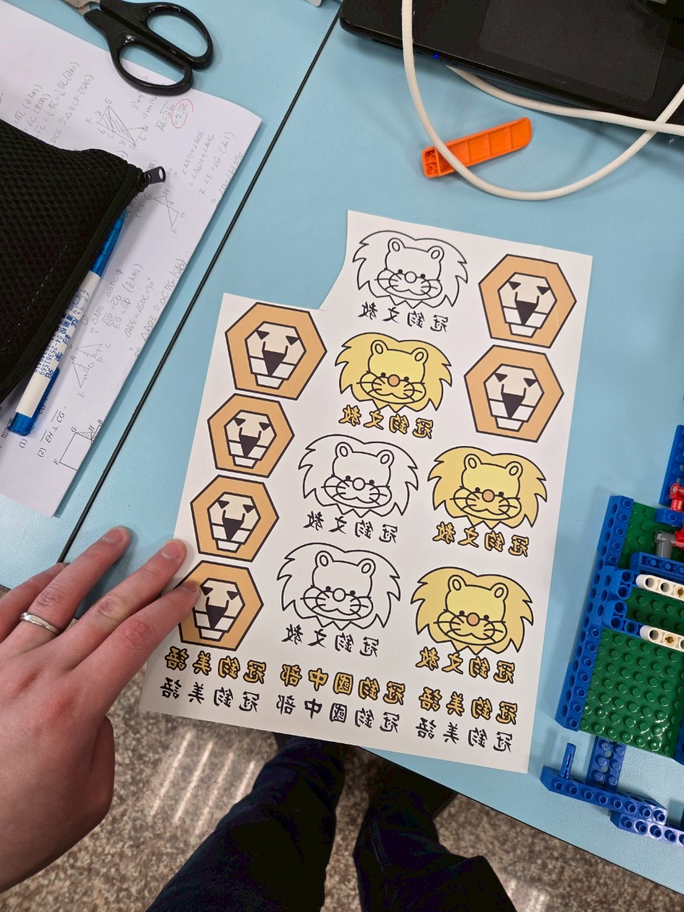欣冠鈞幼兒園 F130+熱轉印機 交機教學 250424 sin guan 06