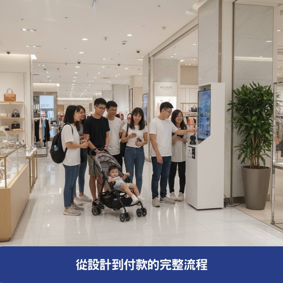 DIY 設計大師 - 實體門市如何透過「虛實整合設計站」打造爆紅打卡體驗 從設計到付款的完整流程