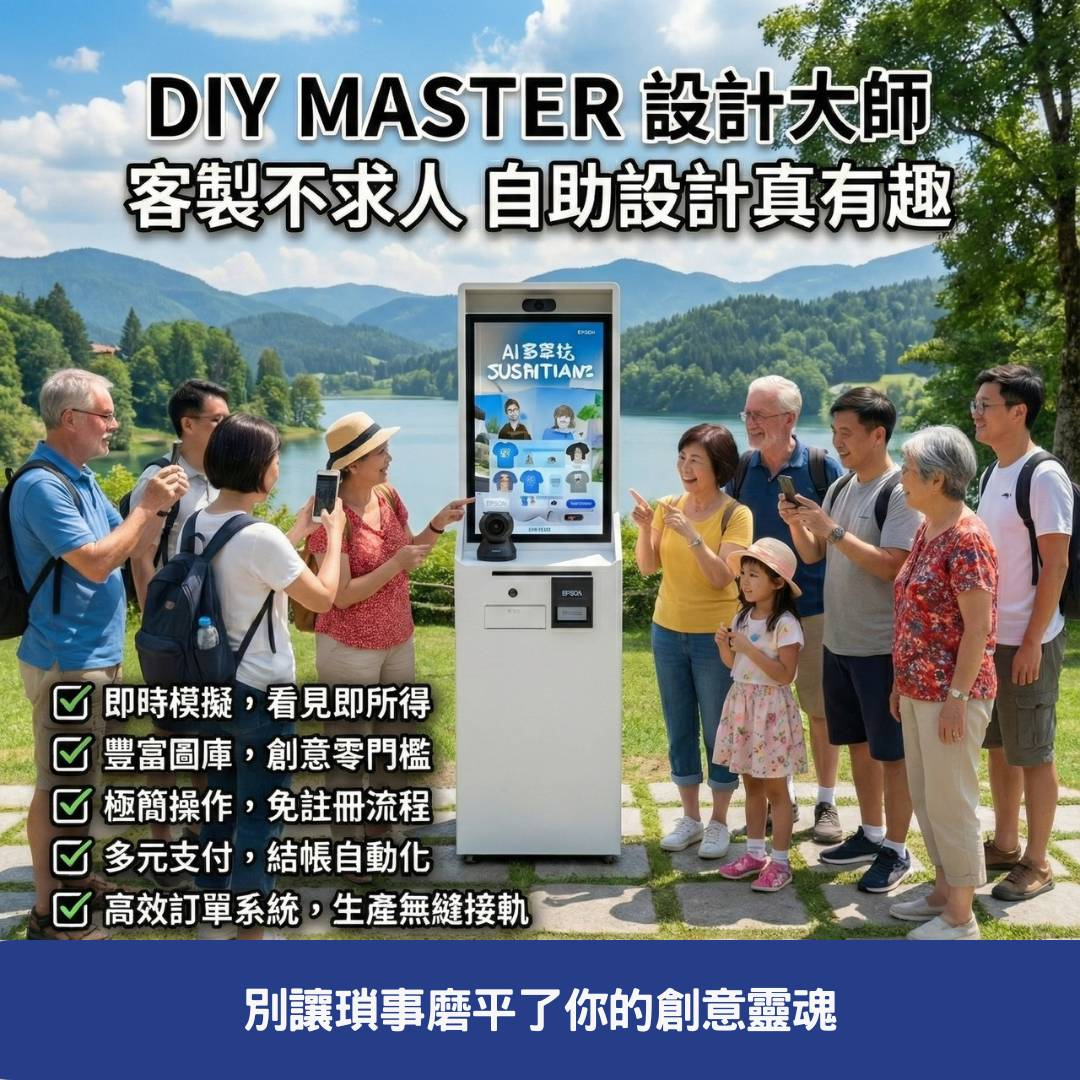 DIY 設計大師 - 實體門市如何透過「虛實整合設計站」打造爆紅打卡體驗 別讓瑣事磨平了你的創意靈魂