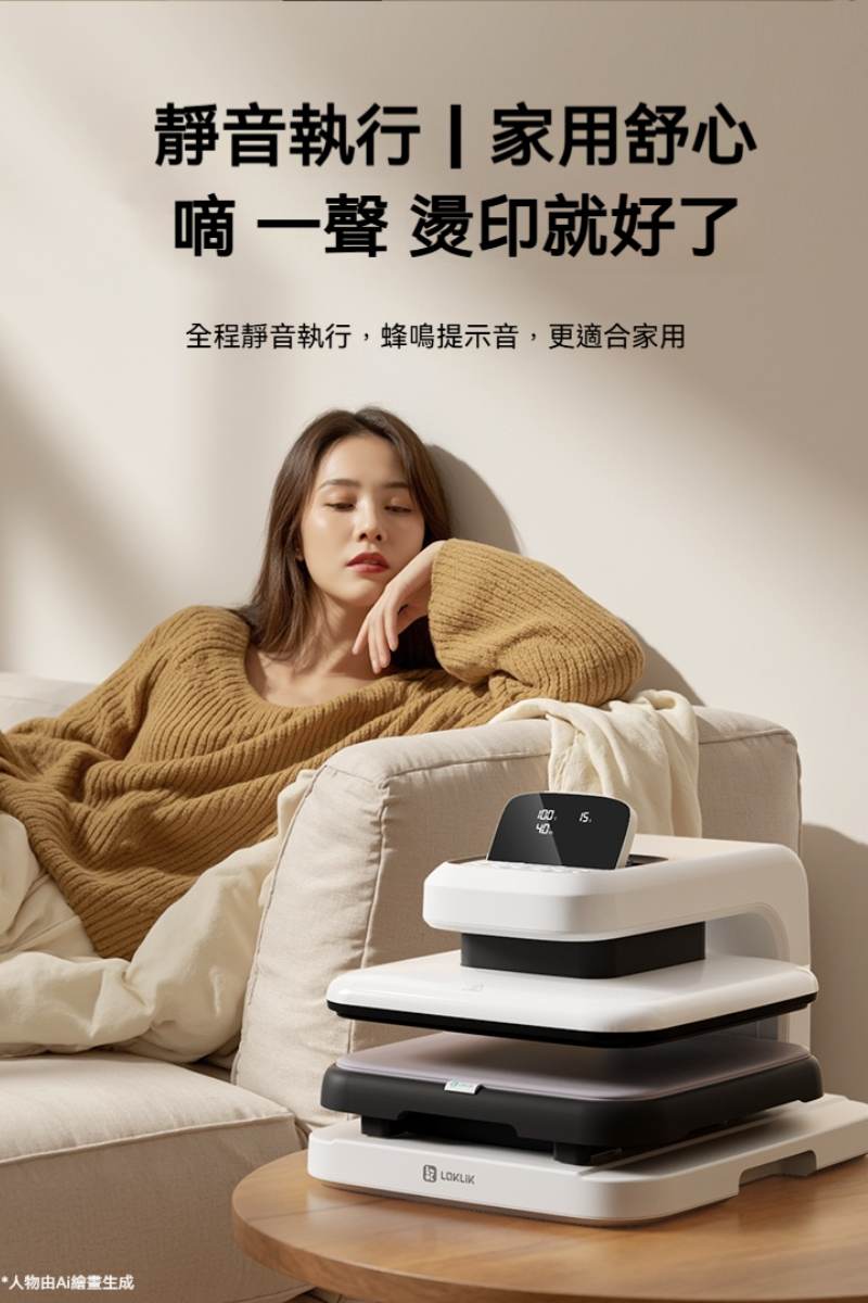 LOKLIK 多功能自動衣服印畫機AS2 loklik multifunctional automatic clothing printing machine as2 12