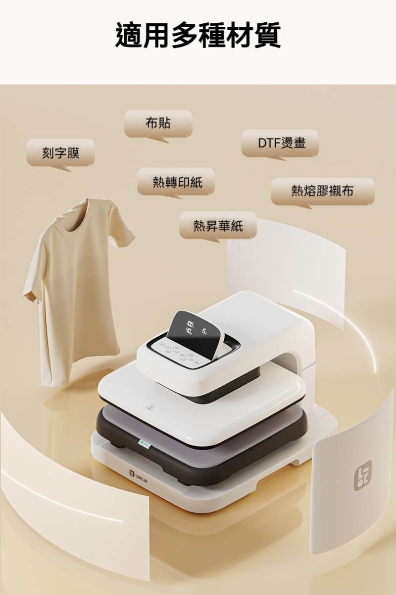 LOKLIK 多功能自動衣服印畫機AS2 loklik multifunctional automatic clothing printing machine as2 14