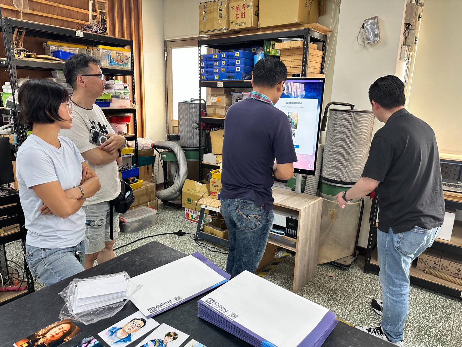 2026 春季 西苑國中科技中心 AI廣告機與xToolDTF體驗活動 2604 activity ai xtool 14