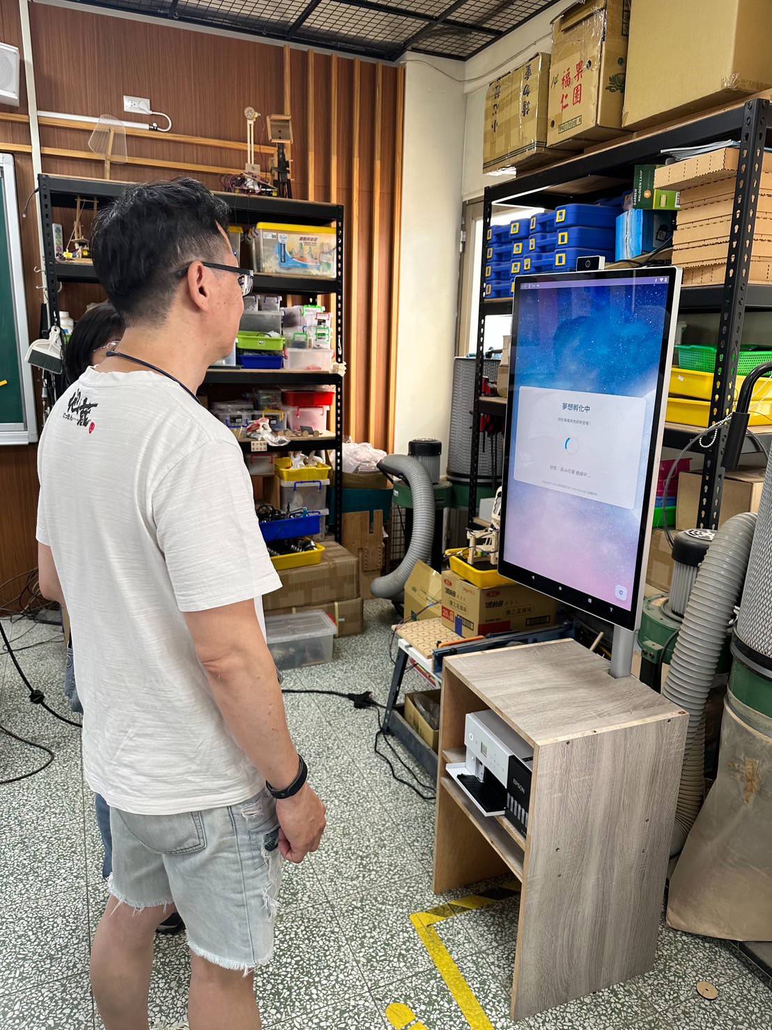 2026 春季 西苑國中科技中心 AI廣告機與xToolDTF體驗活動 2604 activity ai xtool 15