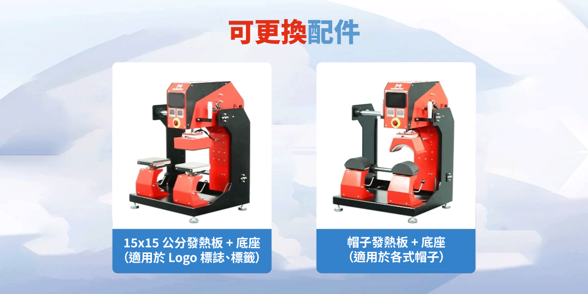 MU-200 雙加熱穿梭式氣動熱轉印機