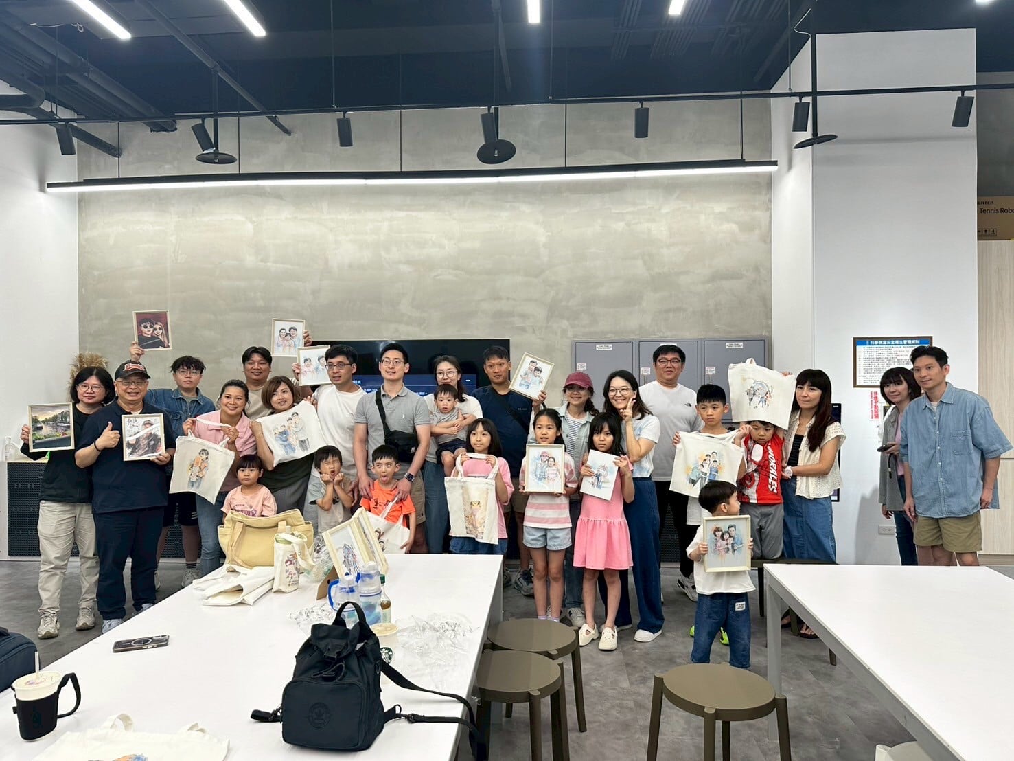 2026 夏季 奕昇x台北科教館 用AI玩轉臉譜 打造第一張個人風格金屬海報 2606 activity ntsec 25